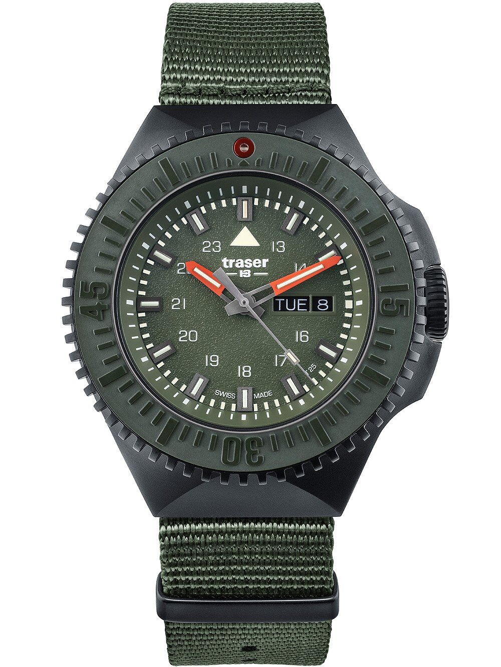 Traser H3 P69 Black Stealth Green Herrenuhr 109858