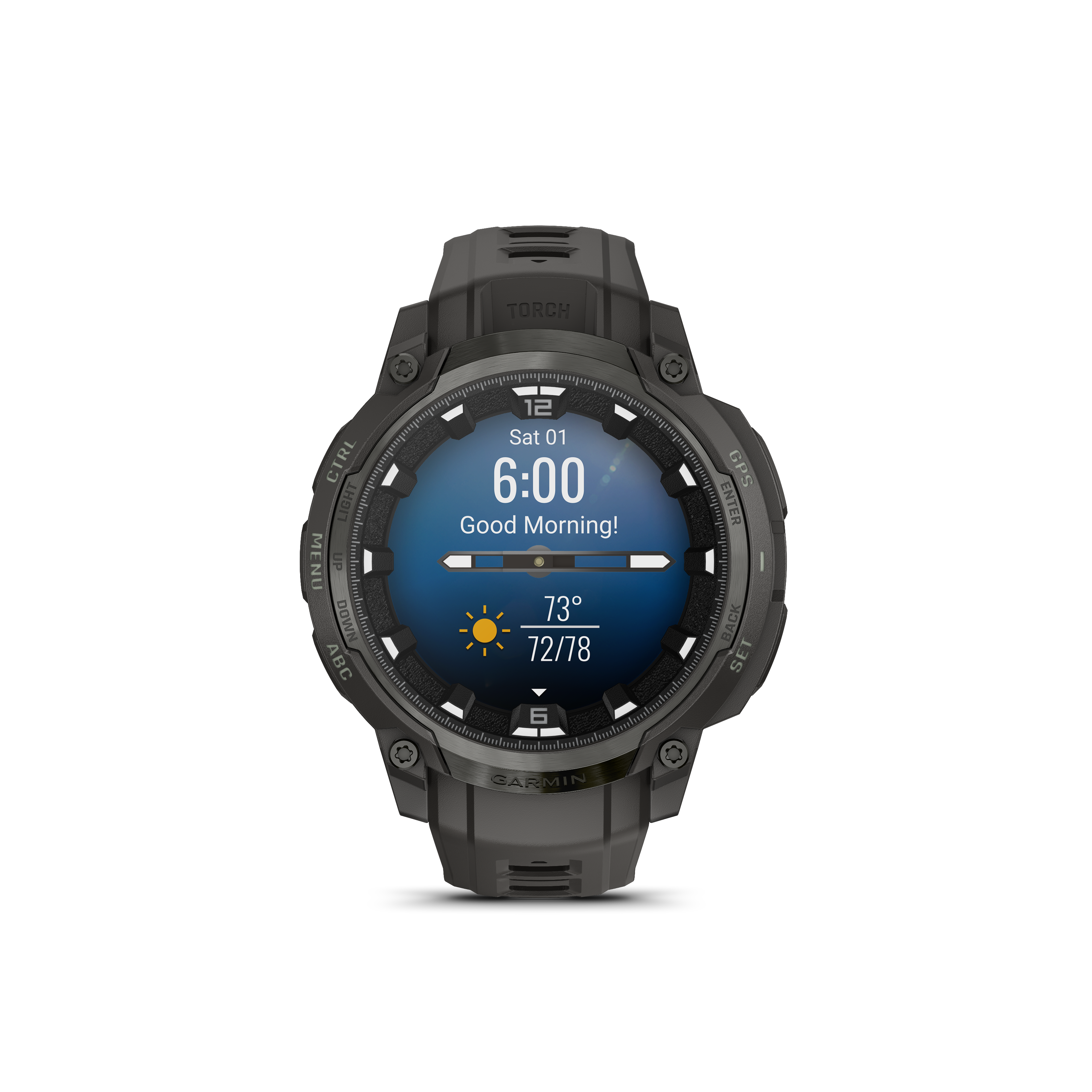 Garmin Instinct® Crossover AMOLED
Anthrazitgrau Herrenuhr 010-03398-00