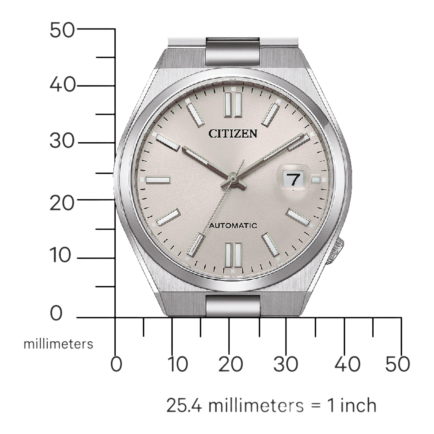 Citizen Herrenuhr Automatik Kollektion NJ0151-88W