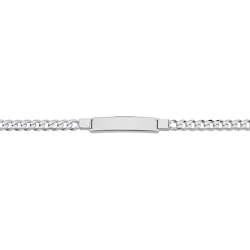 5205811 CEM 925 er Silber Identband 21,5 cm rhodiniert BIDR904670