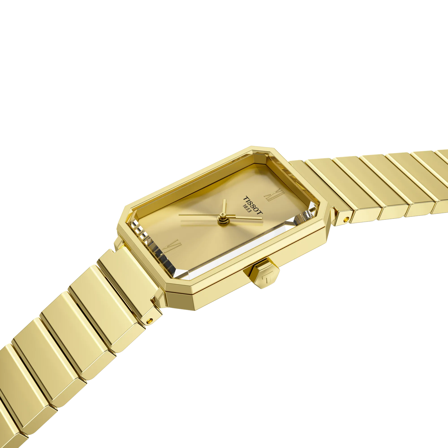 Tissot SRV Schweizer Quarzwerk, Gold, 30mm Damenuhr T160.110.33.023.00