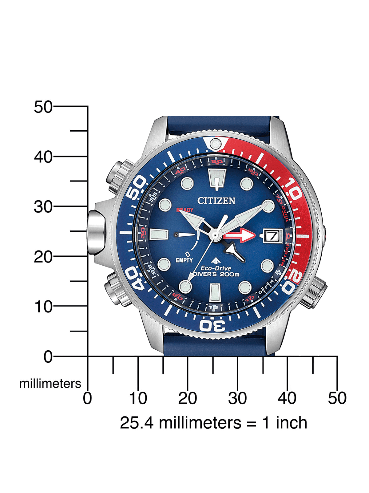 Citizen Herrenuhr Promaster Aqualand Diver Unisexuhr BN2038-01L