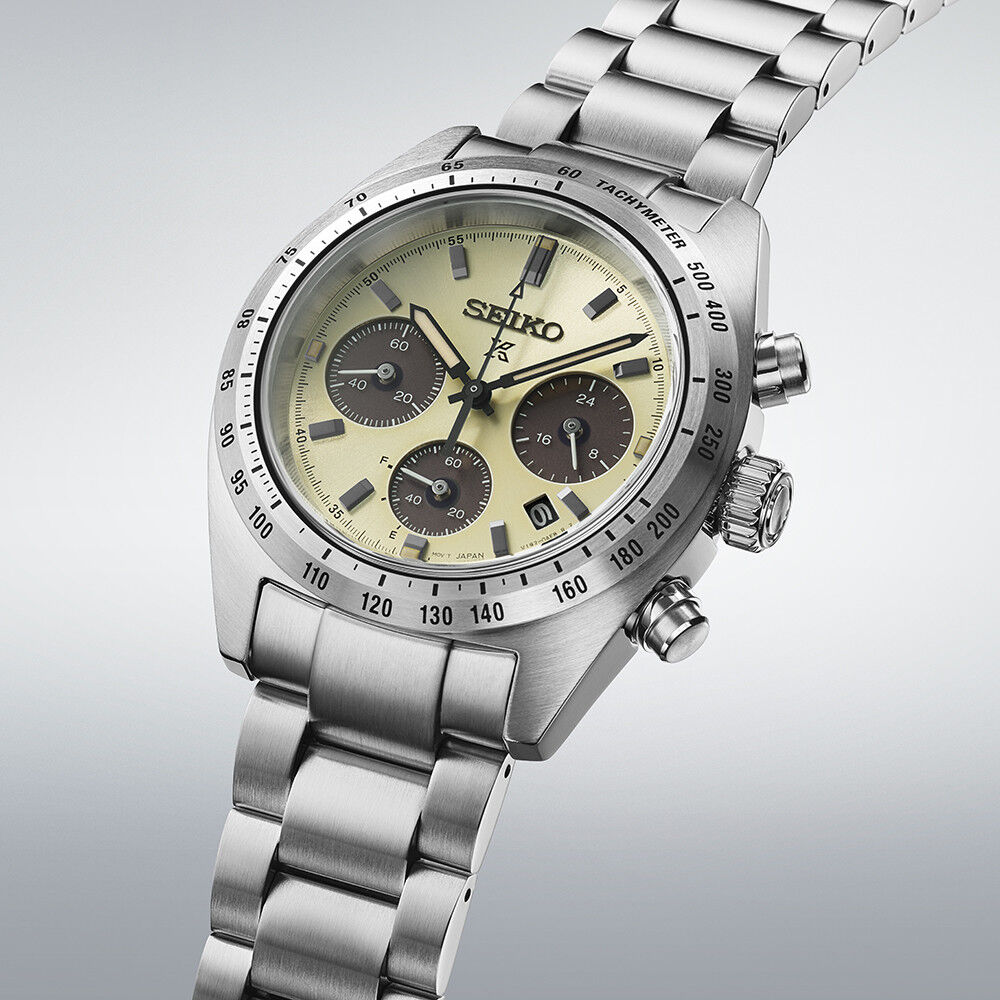 Seiko Speedtimer Solar Chronograph Prospex Limited Edition 2.700 Stück Herrenuhr SSC959P1