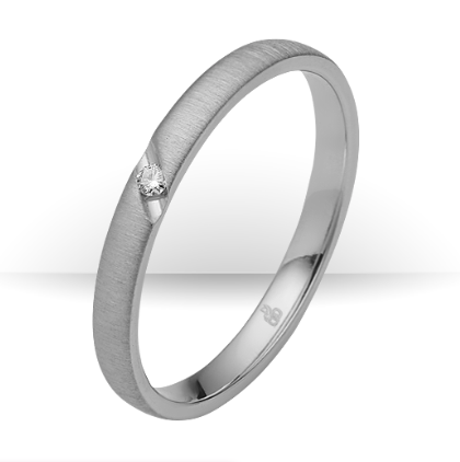 Diamantring Rauschmayer 82-00016-025 W, 1x 0,02 ct.