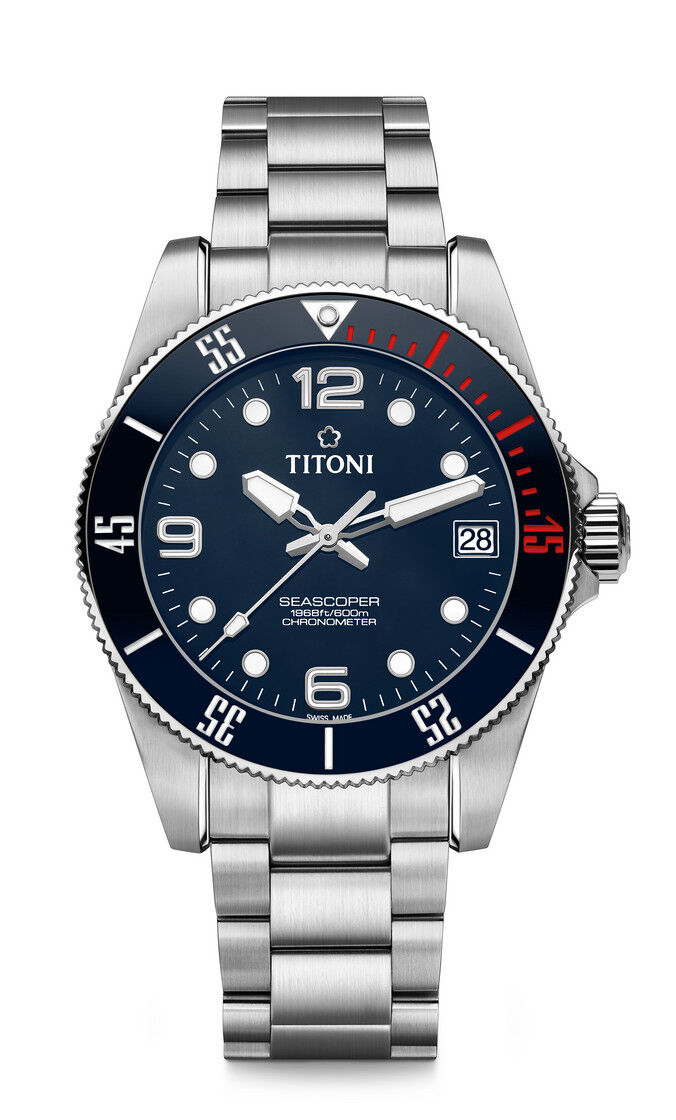 Titoni Seascoper600 Herrenuhr 83600 S-BE-255