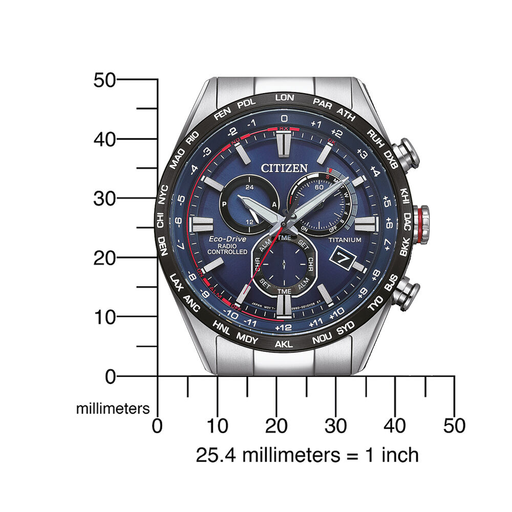 CB5945-85L_3 Citizen Super Titanium Men's Watch CB5945-85L