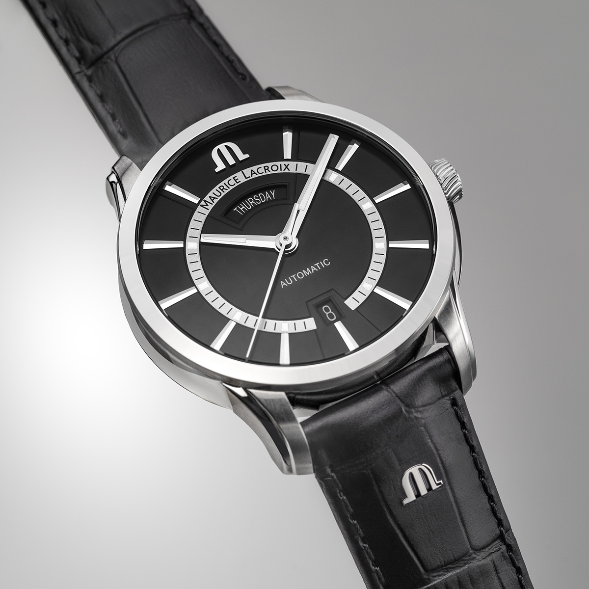 Maurice Lacroix Pontos Day Data Men's Watch PT6358-SS001-332-2