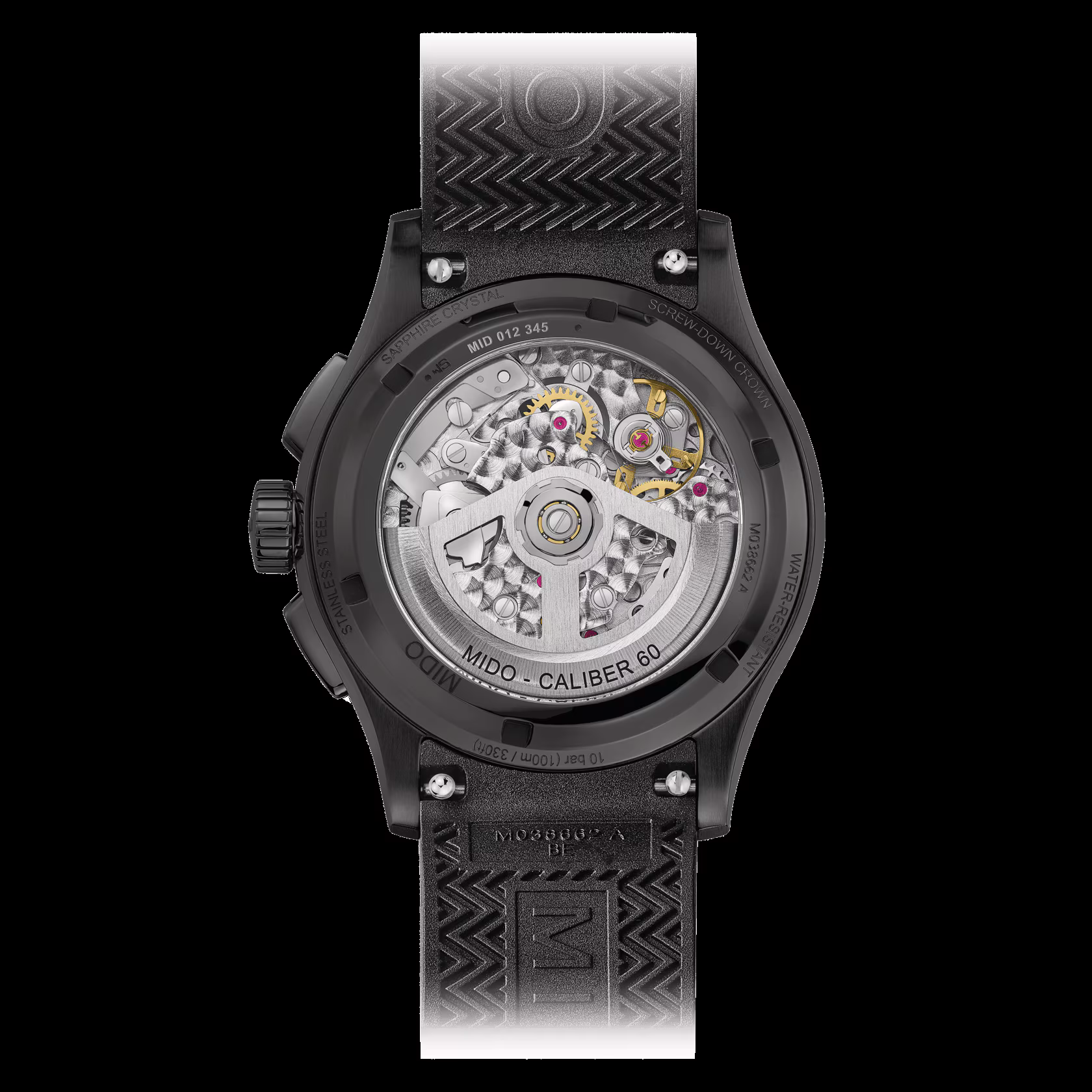 Mido Multifort Skeleton Chronograph Herrenuhr M038.662.37.050.00