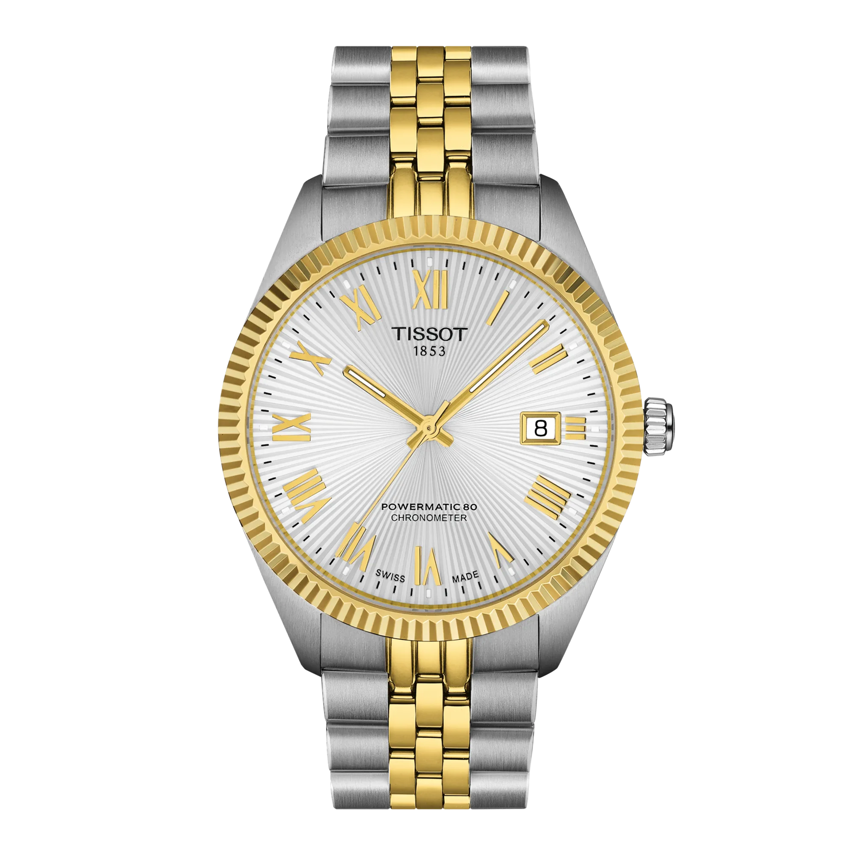 Tissot Ballade Powermatic 80 COSC 39mm Bicolor Herrenuhr T156.408.22.033.00