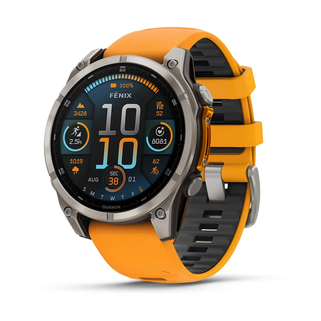 Garmin fēnix® 8 - 47 mm AMOLED Sapphire Graphit/Titanium Titan 010-02904-11