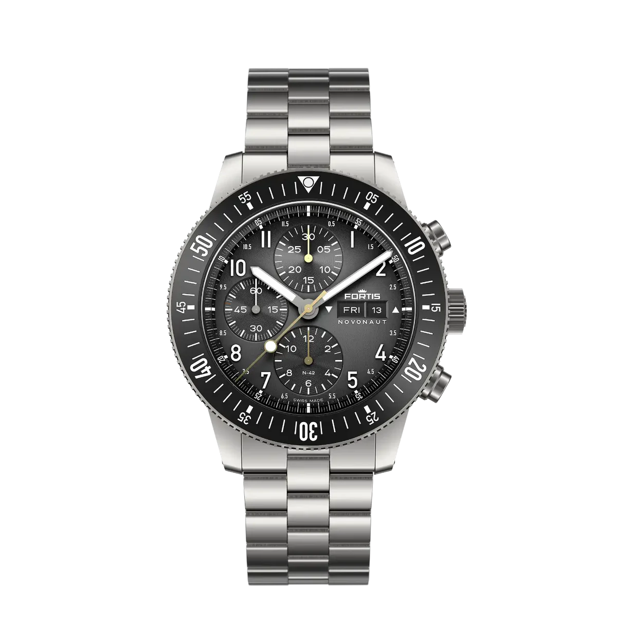 Fortis NOVONAUT N-42 Men's Watch F2040017  Fortis NOVONAUT N-42 Men's Watch F2040017