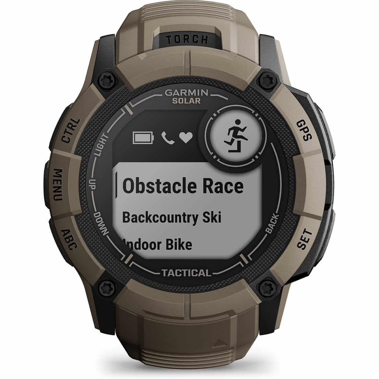 Garmin Instinct 2X Solar - Tactical Edition Olivgruen Herrenuhr 010-02805-02