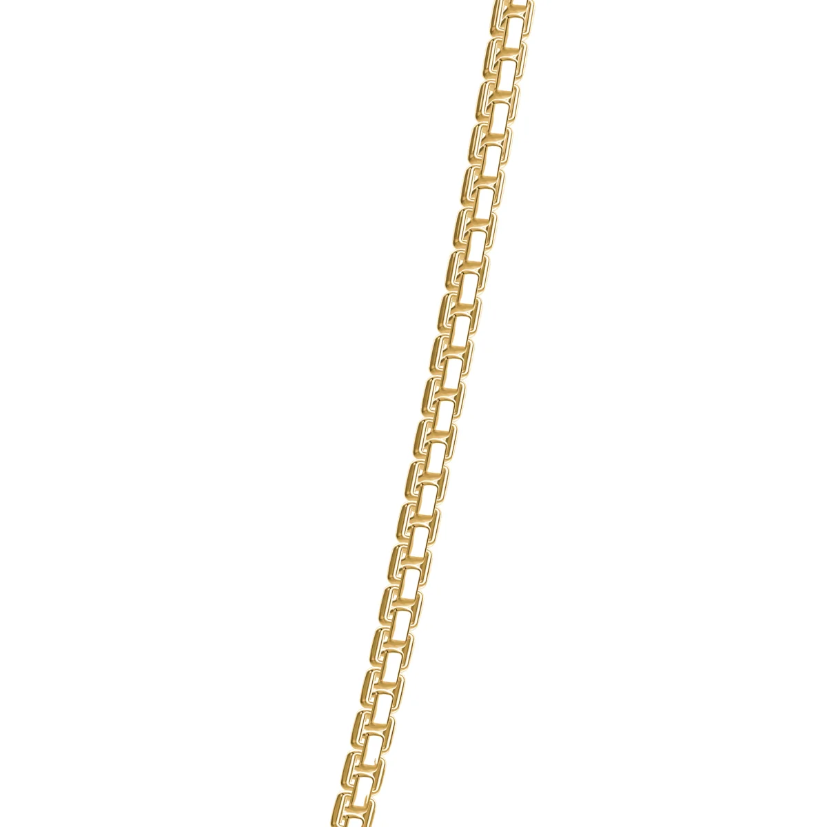 Seinerzeit Box chain 1.3 gold plated 70 cm, SZK-6960-013-70