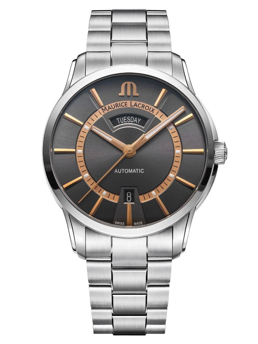 pt6358_ss002_333_1 Maurice Lacroix Pontos Day Data Men's Watch PT6358-SS002-333-1