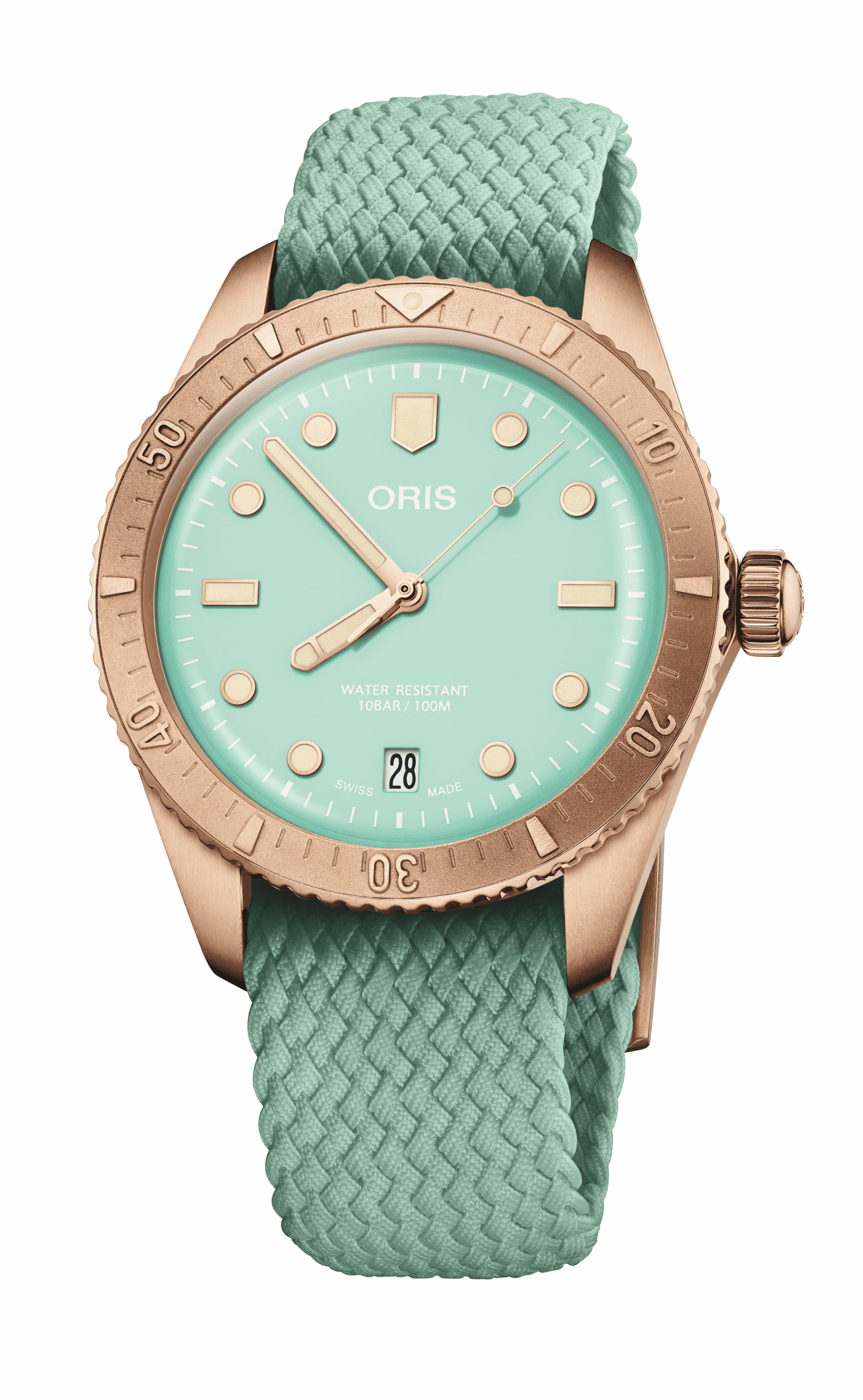 Oris Sixty‑Five Cotton Candy 38mm  Blau Damenuhr 01 733 7771 3157-07 3 19 03BRS