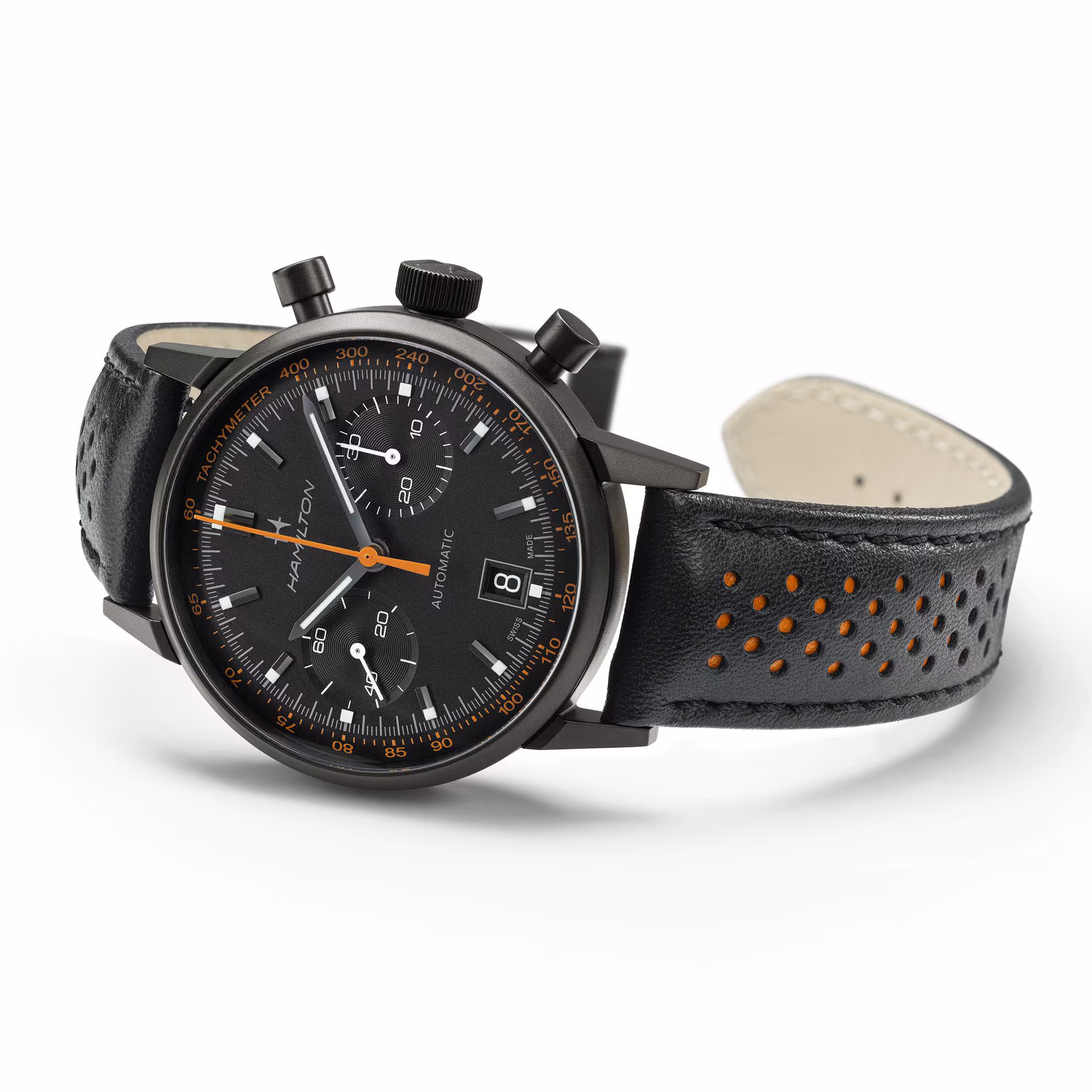 Hamilton Intra-Matic Auto Chrono 40 mm rot H38446732