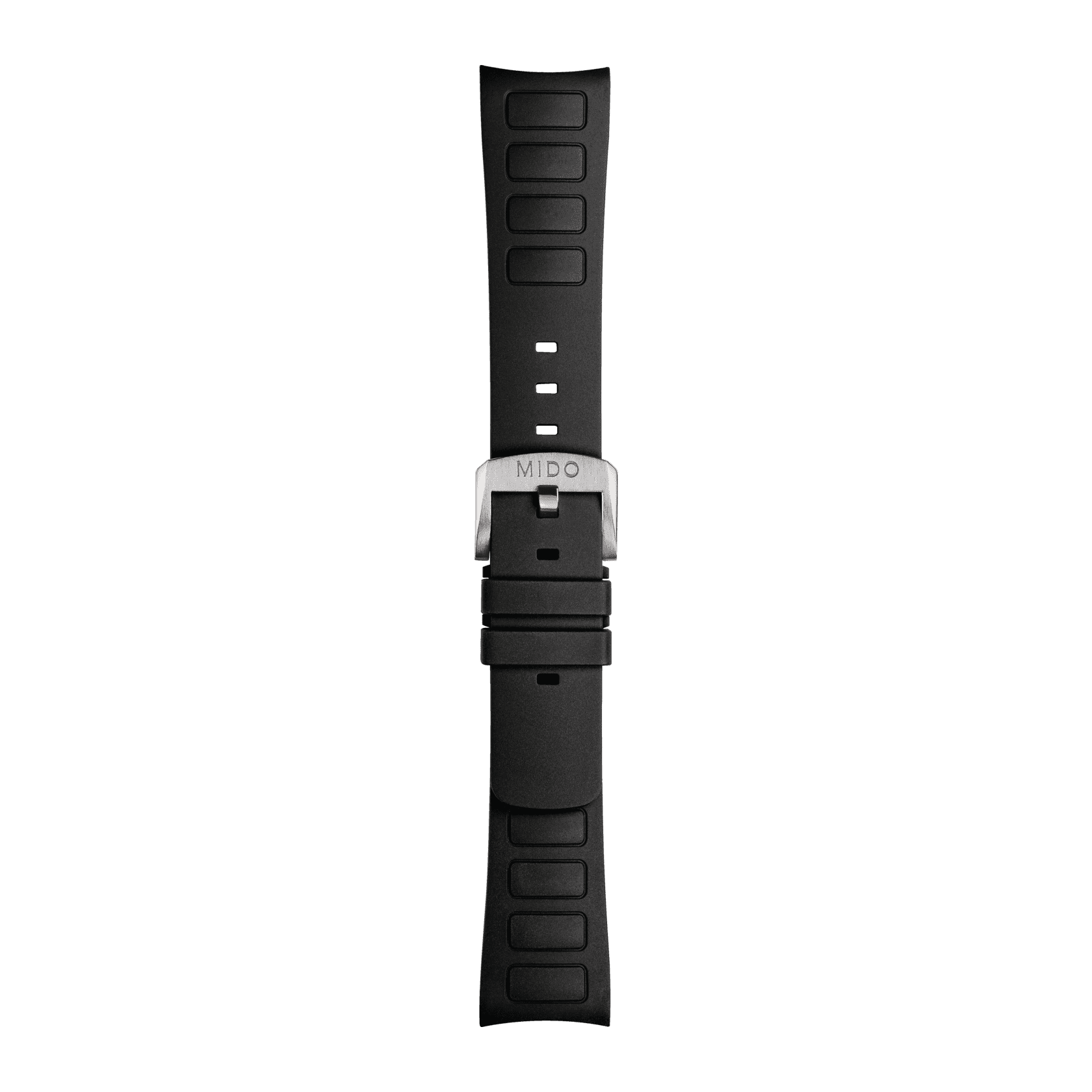 M852018741_4_view_1_1 Mido replacement bracelet rubber black 22 mm M852.018.741