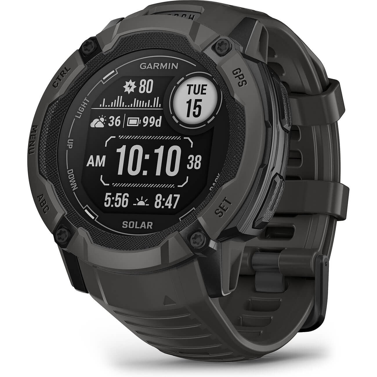 Garmin Instinct 2X Solar Graphit Herrenuhr 010-02805-00