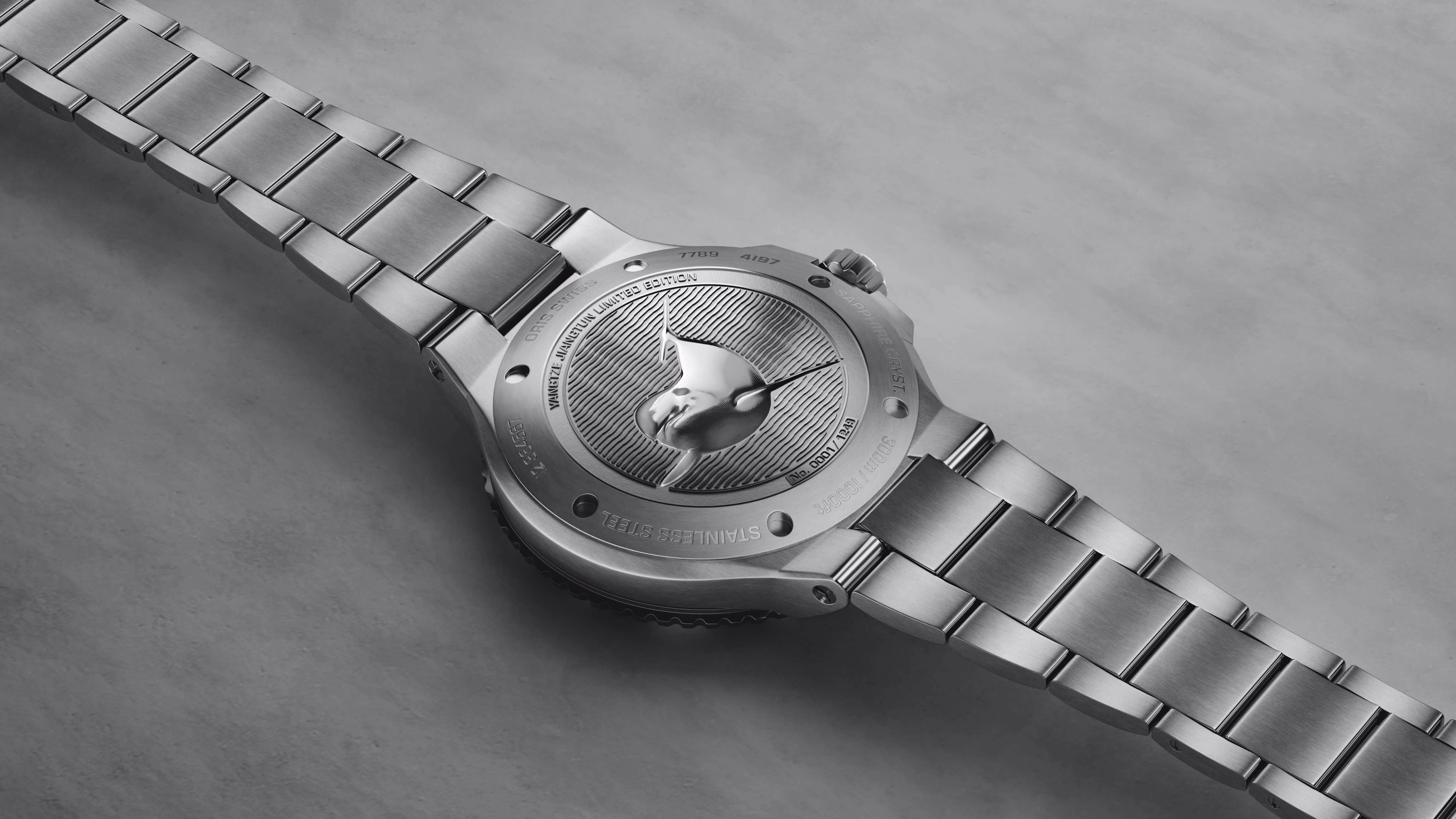 Oris Equis, Yangtze Jiangtun Limited Edition, 43.50 mm Herrenuhr 01 733 7789 4197-Set