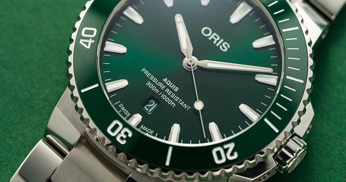 Oris Aquis Date Automatik Unisexuhr , 01 733 7789 4157-07 8 23 04PEB