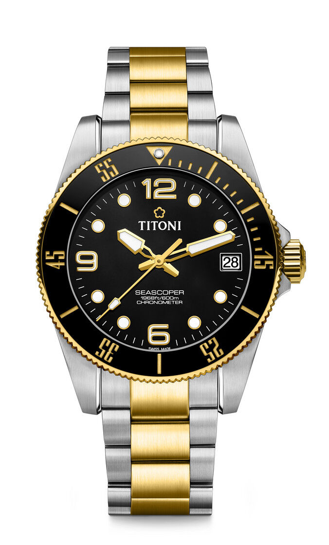 Titoni Seascoper Herrenuhr 83600 SY-BK-256