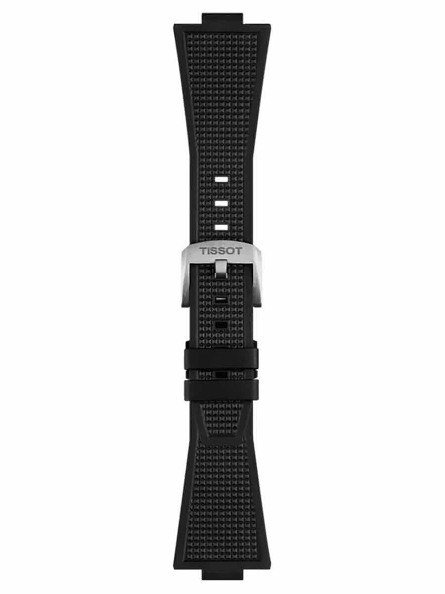 35995984_2 Tissot Ersatzarmband Silikon schwarz 12 mm für PRX T603.048.462