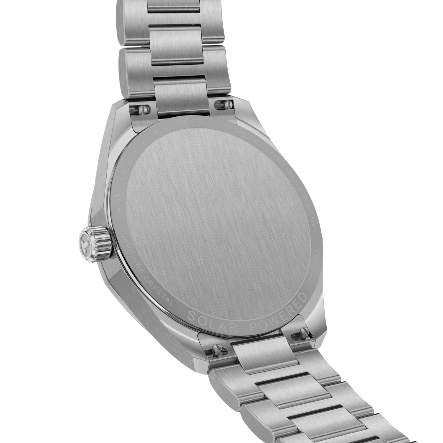 Tissot PRC 100 Solar 39mm, Silber, Edelstahlarmband Herrenuhr T151.422.11.351.00