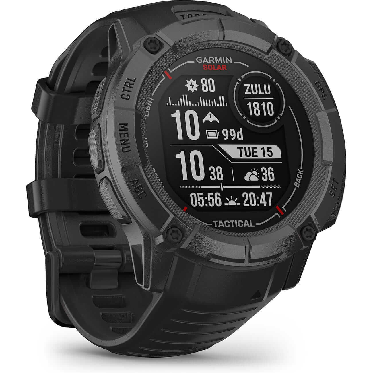 Garmin Instinct 2X Solar Tactical Edition Schwarz Herrenuhr 010-02805-03