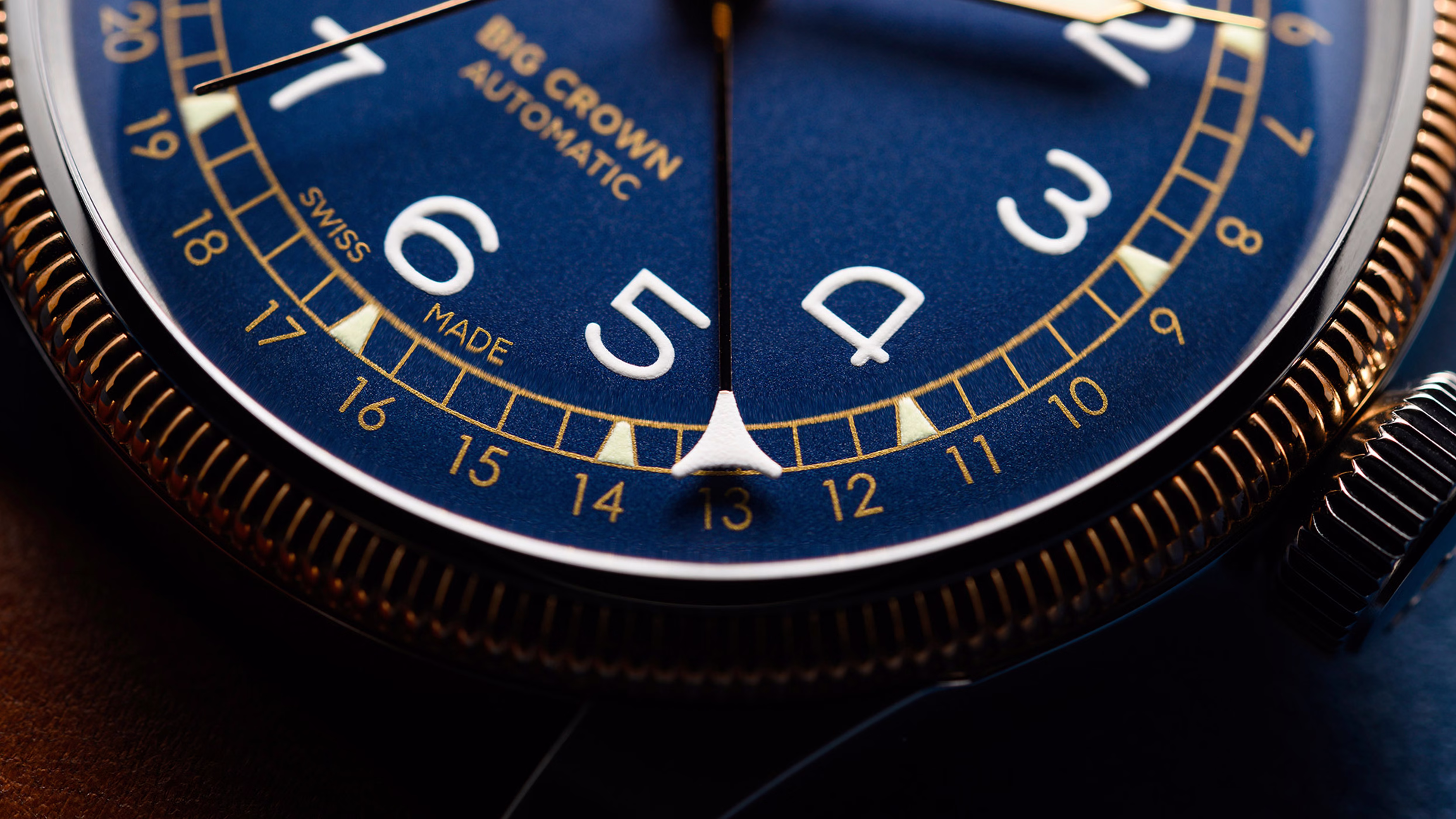 Oris Big Crown Pointer Date 40mm, Automatic, Multi-piece Bronze Case, Blue Men's Watch 01 754 7741 4365-07 5 20 58