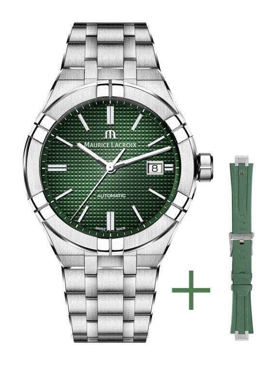 ai6008_ss00f_630_d_copie Maurice Lacroix Aikon Strap Promotion Date Men's Watch AI6008-SS00F-630-D