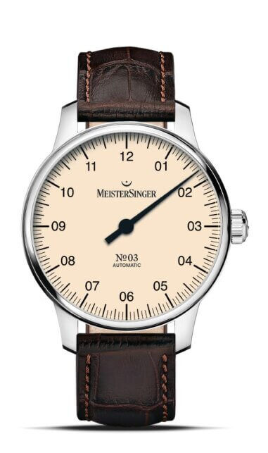 Meister Singer Automatic Ivory Men's Watch BM9903