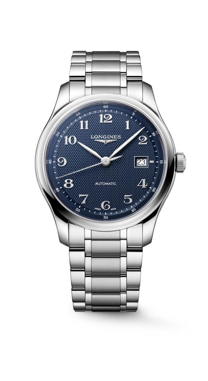 Longines Master Collection Herrenuhr blau 41mm L2.950.4.93.6