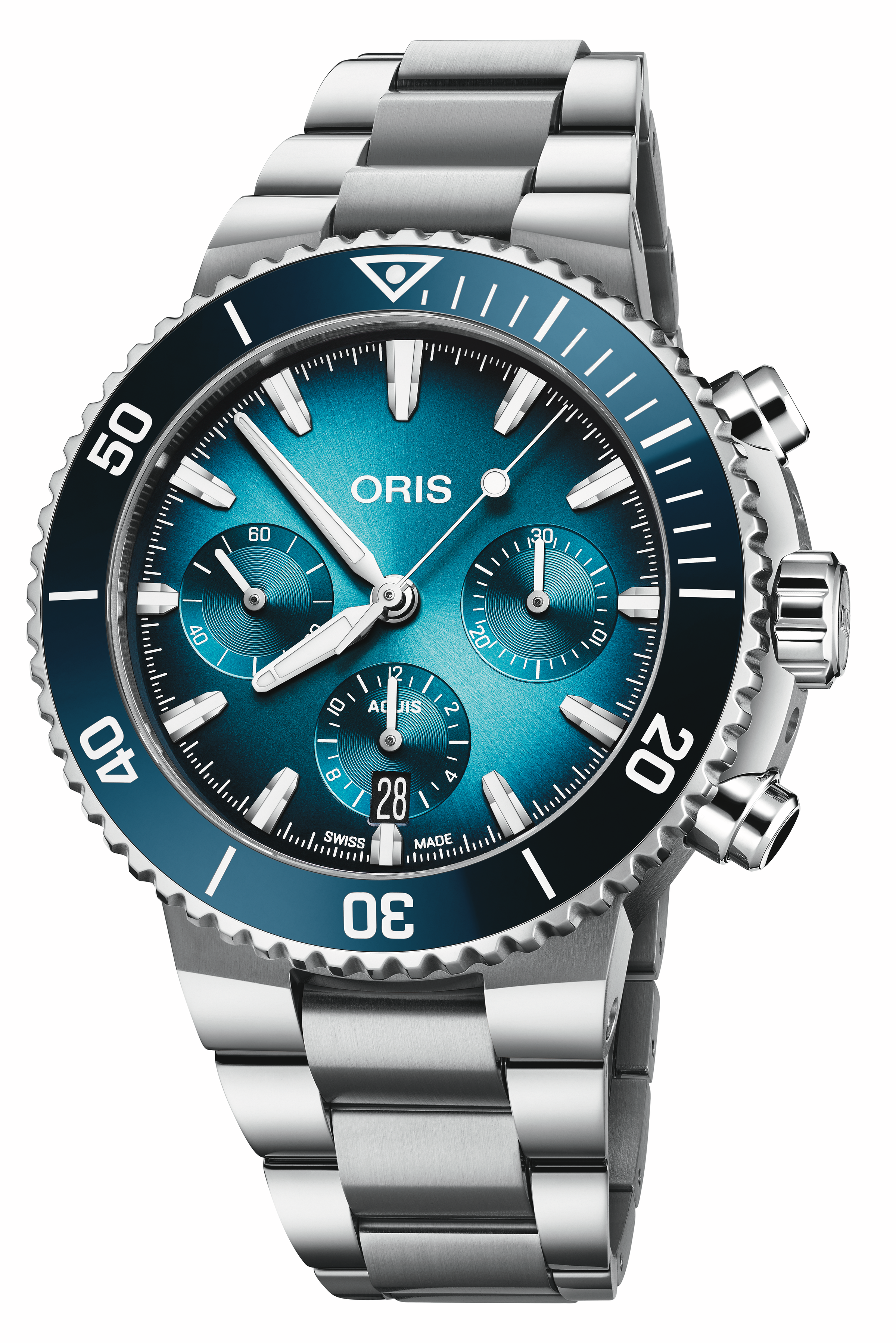 Oris Aquis Chronograph Automatik men's watch , 01 771 7793 4155-07 8 23 01PEB Oris Aquis Chronograph Automatik men's watch , 01 771 7793 4155-07 8 23 01PEB