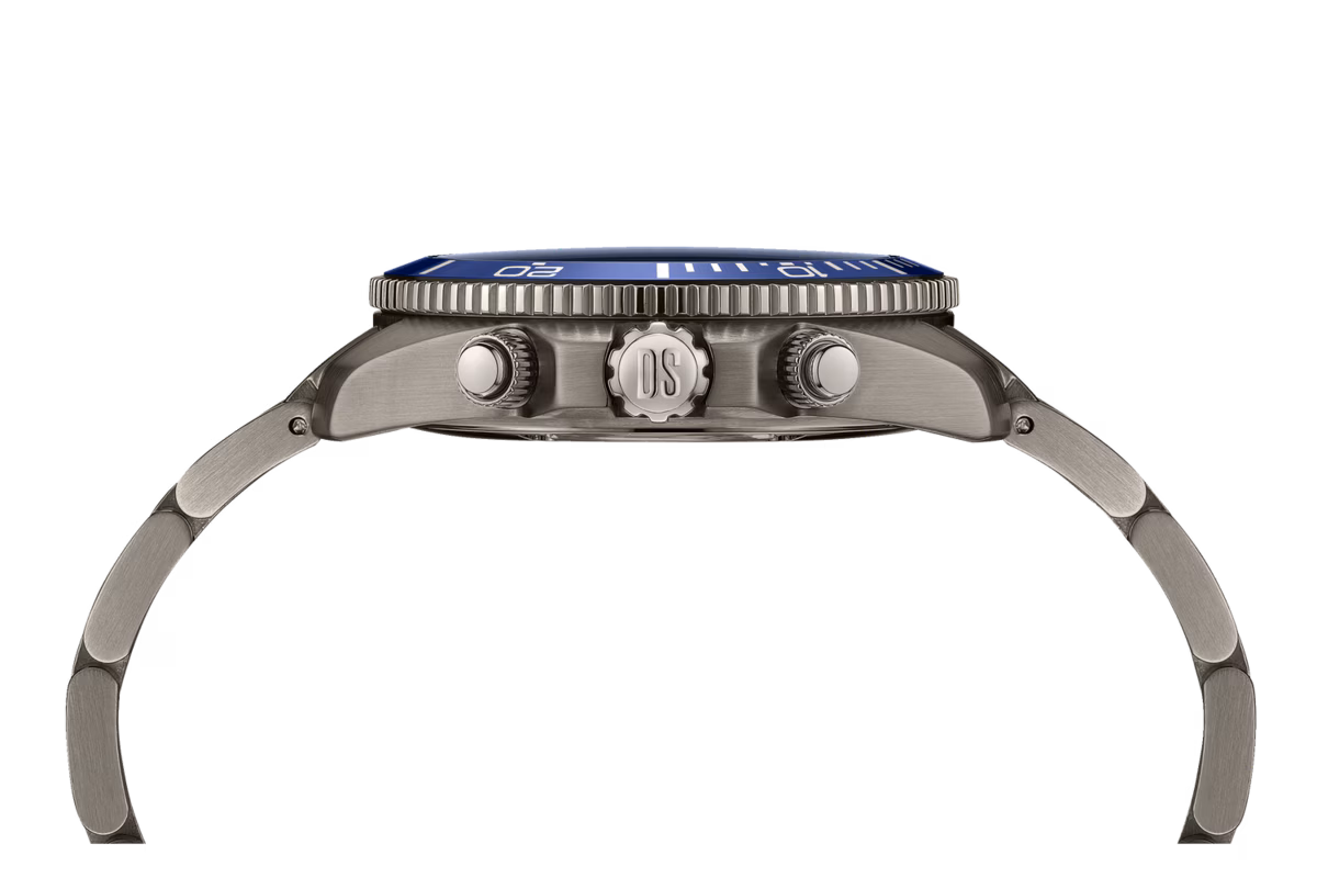 Certina DS Action Chrono, Quarz, Blau, Titan, 42mm Herrenuhr C048.417.44.041.00