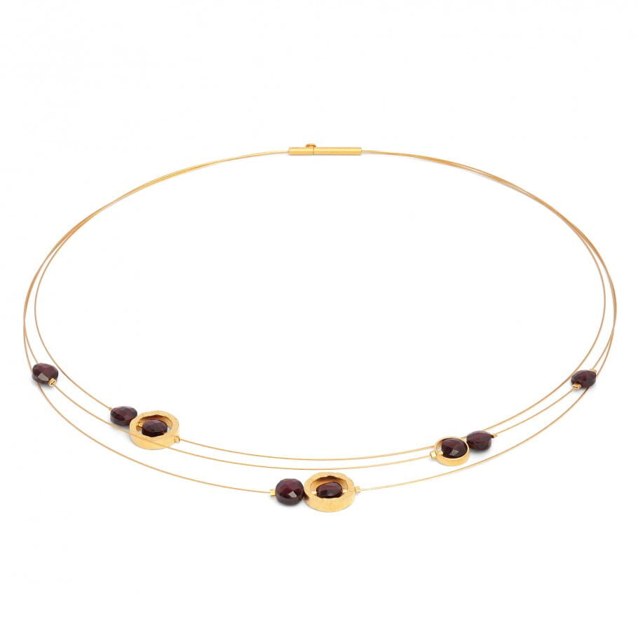 Bernd Wolf Impuls necklace garnet 85073776-043