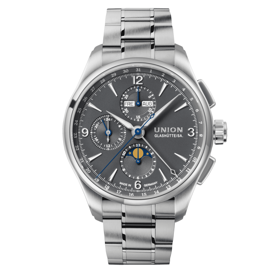 Union Glashütte Belisar Chronograph Mondphase Herrenuhr D014.425.11.087.00