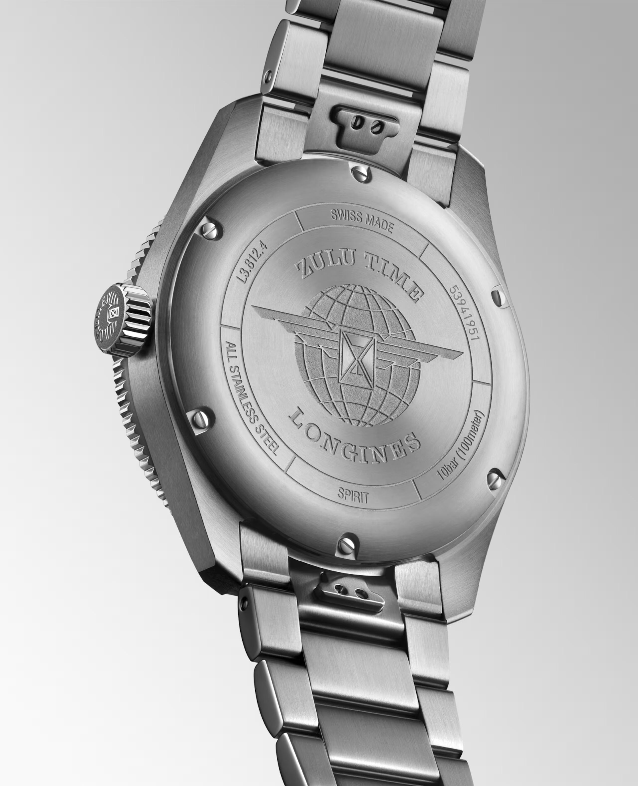 Longines Spirit Zulu Time Chronometer Herrenuhr L3.812.4.63.6