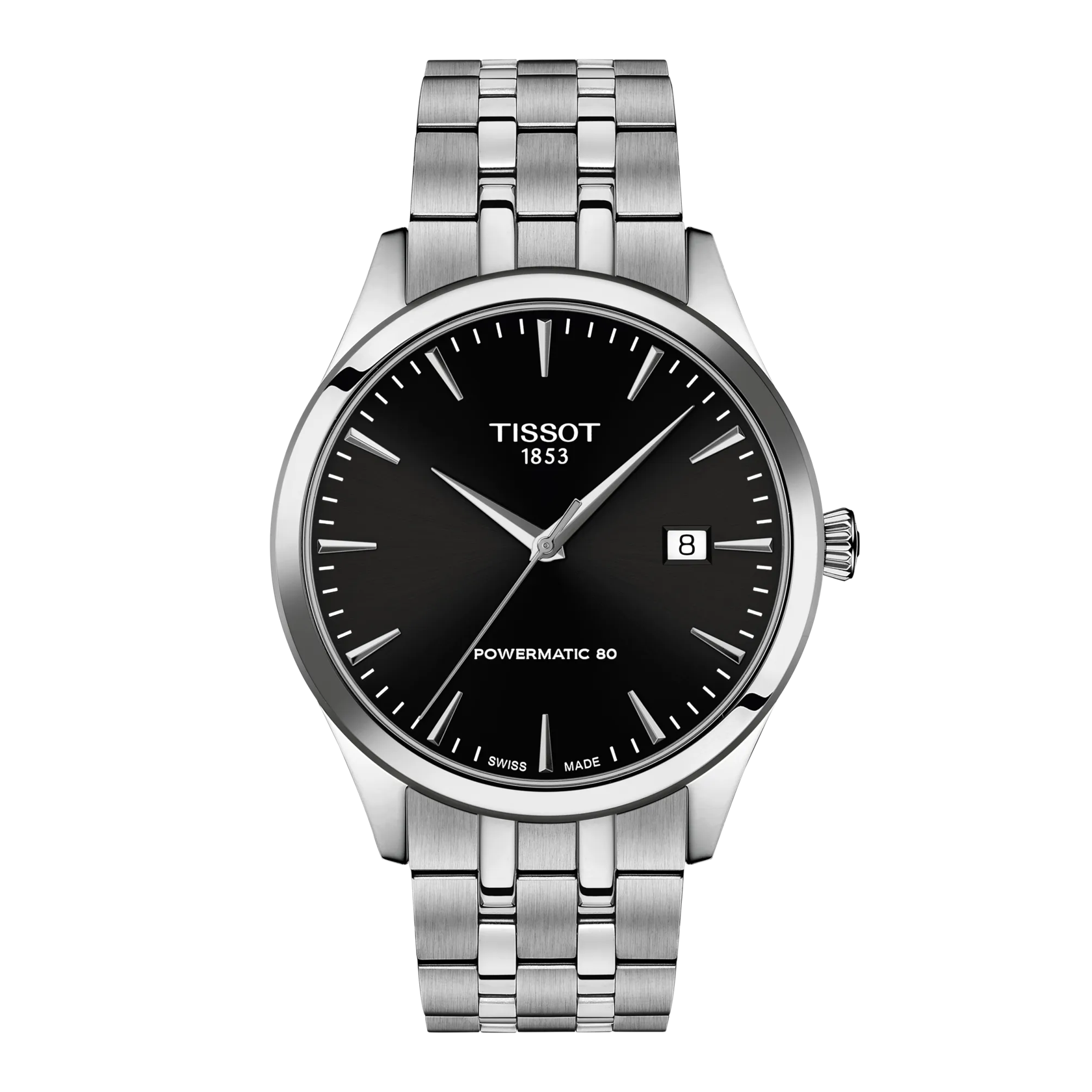 Tissot Classic Dream Powermatic 80, Black Men's Watch T158.407.11.051.00