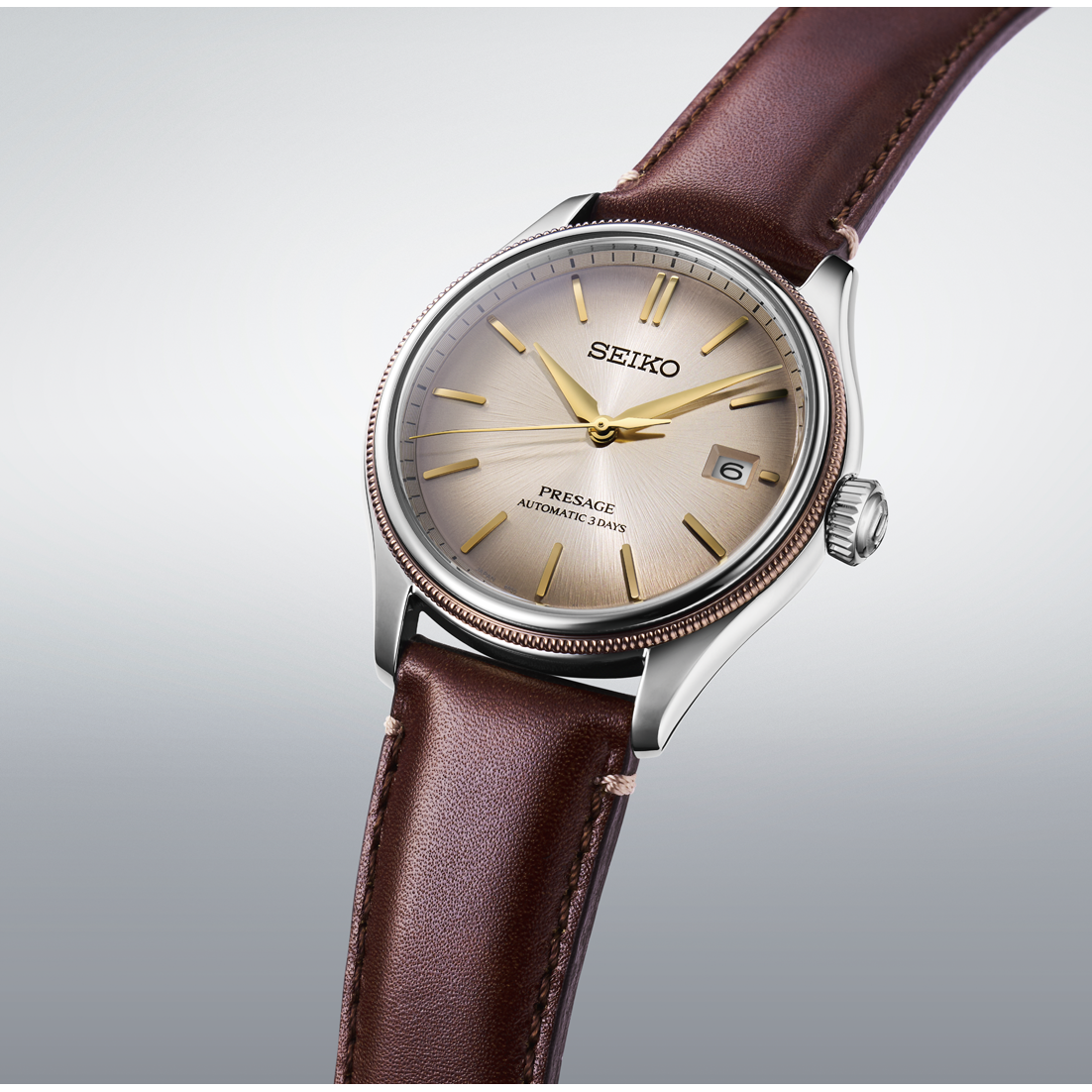 Seiko Presage Automatik 3 Zeiger "Limited Edition 2025 Shiracha" Limitiert auf 3.000 Stück weltweit Herrenuhr SPB529J1