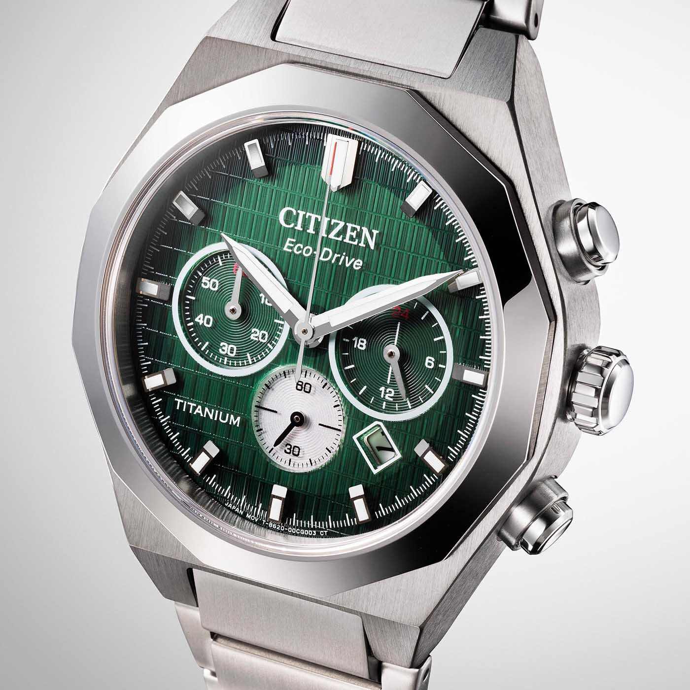 Citizen Zenshin Senkei Super Titanium™ Chronograph with Eco-Drive Men's Watch CA4691-59X Citizen Zenshin Senkei Super Titanium™ Chronograph with Eco-Drive Men's Watch CA4691-59X