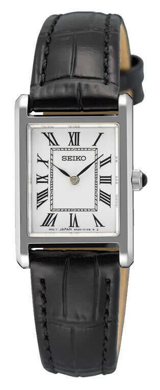 Seiko Klassik Quarz Silber Damenuhr SWR107P1