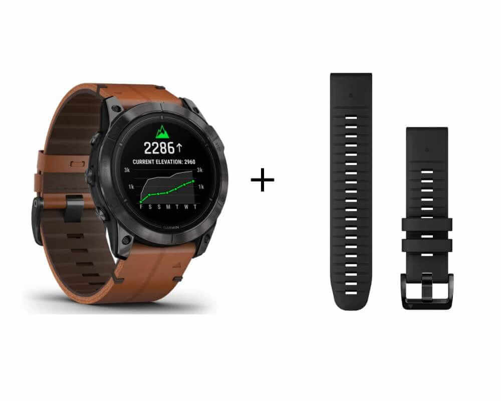 tempImageCLnA9c_11zon Garmin Epix™ Pro Gen 2 Sapphire 51mm Schwarz/Carbongrau Titan Leder- & Silikonband 010-02804-30