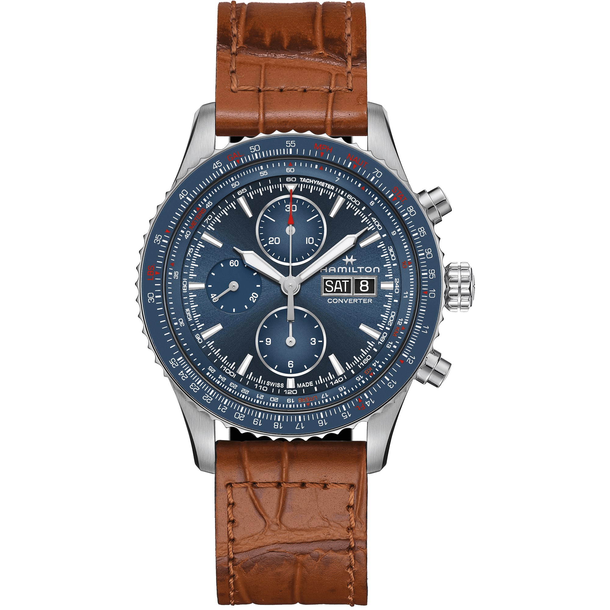 Hamilton Khaki Aviation Converter Automatik Chrono H76746540 Herrenuhr