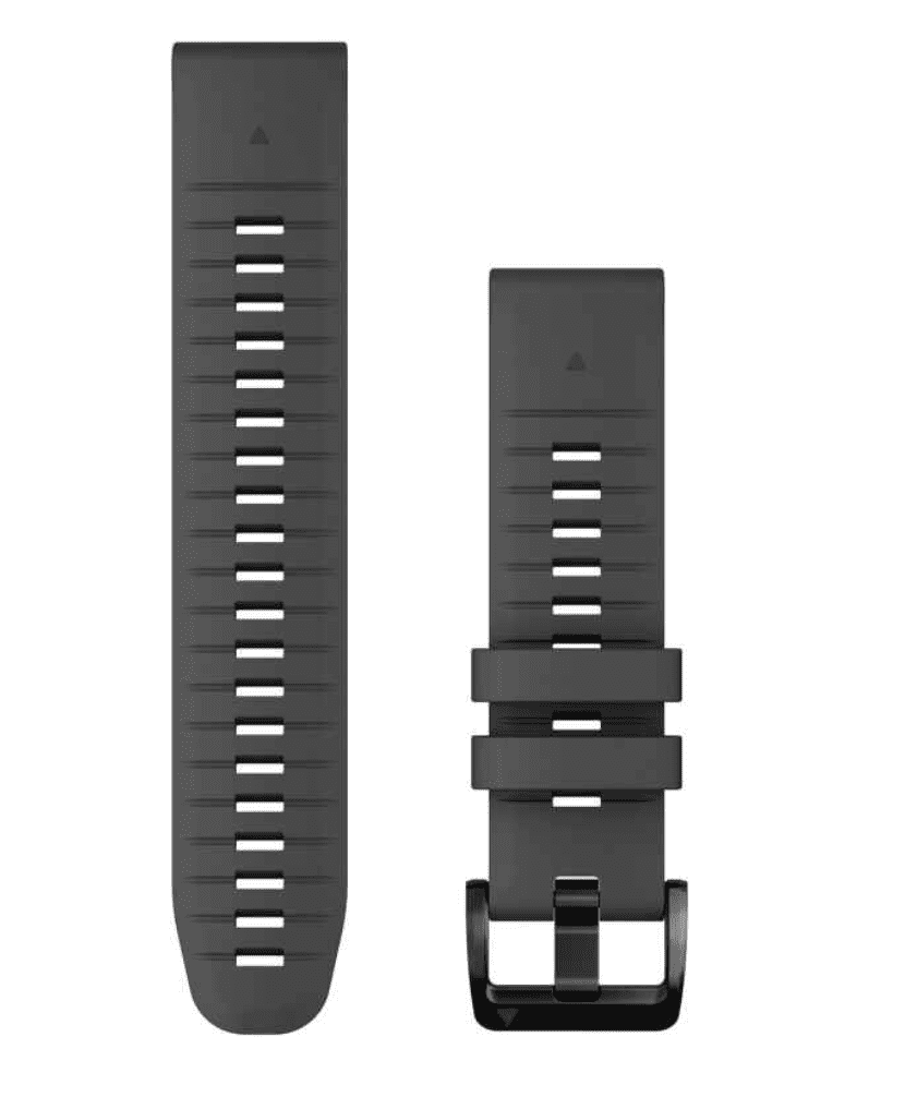 Garmin Ersatzarmband (Schnellwechsel-System) Silikonband anthrazit