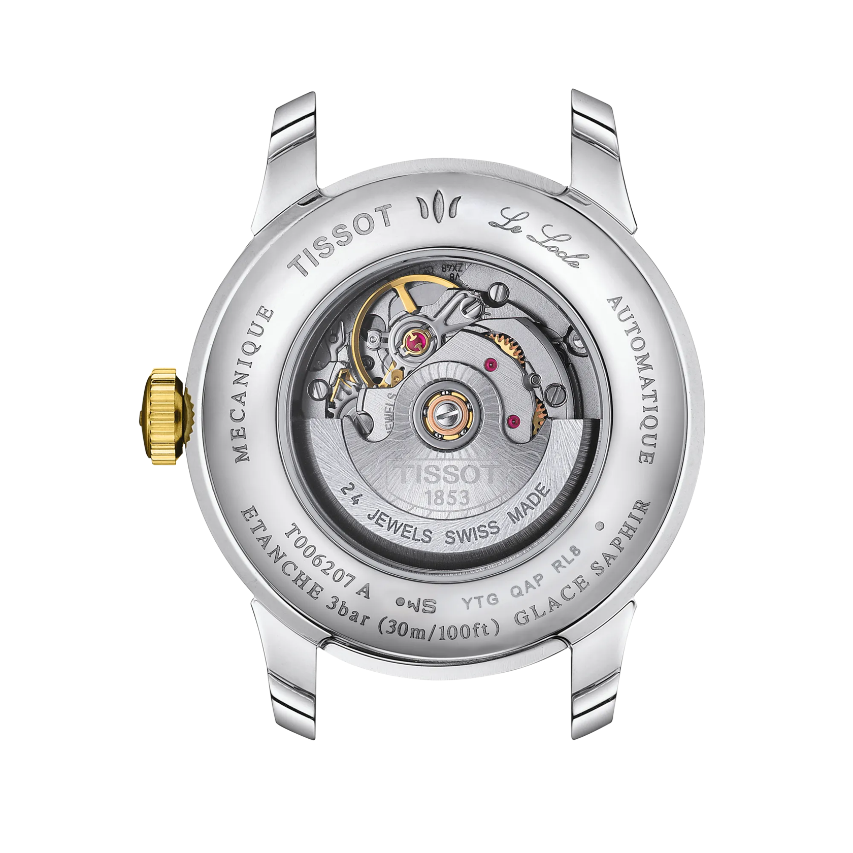 Tissot LE LOCLE Automatik, 29mm, bis zu 48 Stunden Gangreserve, Gold Damenuhr T006.207.22.096.01