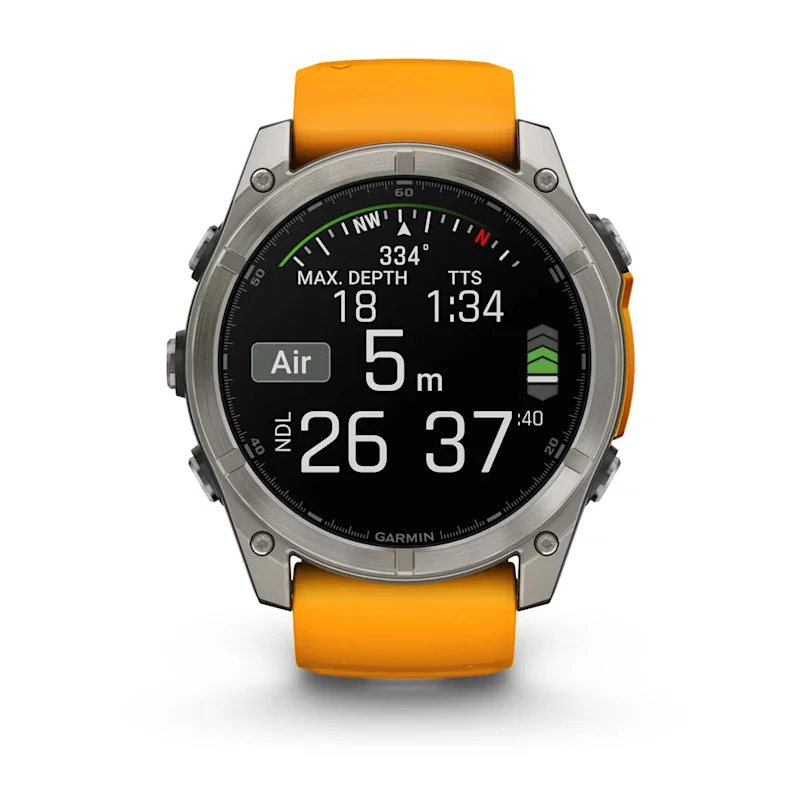 Garmin fēnix® 8 - 51 mm AMOLED Sapphire Graphite/Titanium Titan 010-02905-11