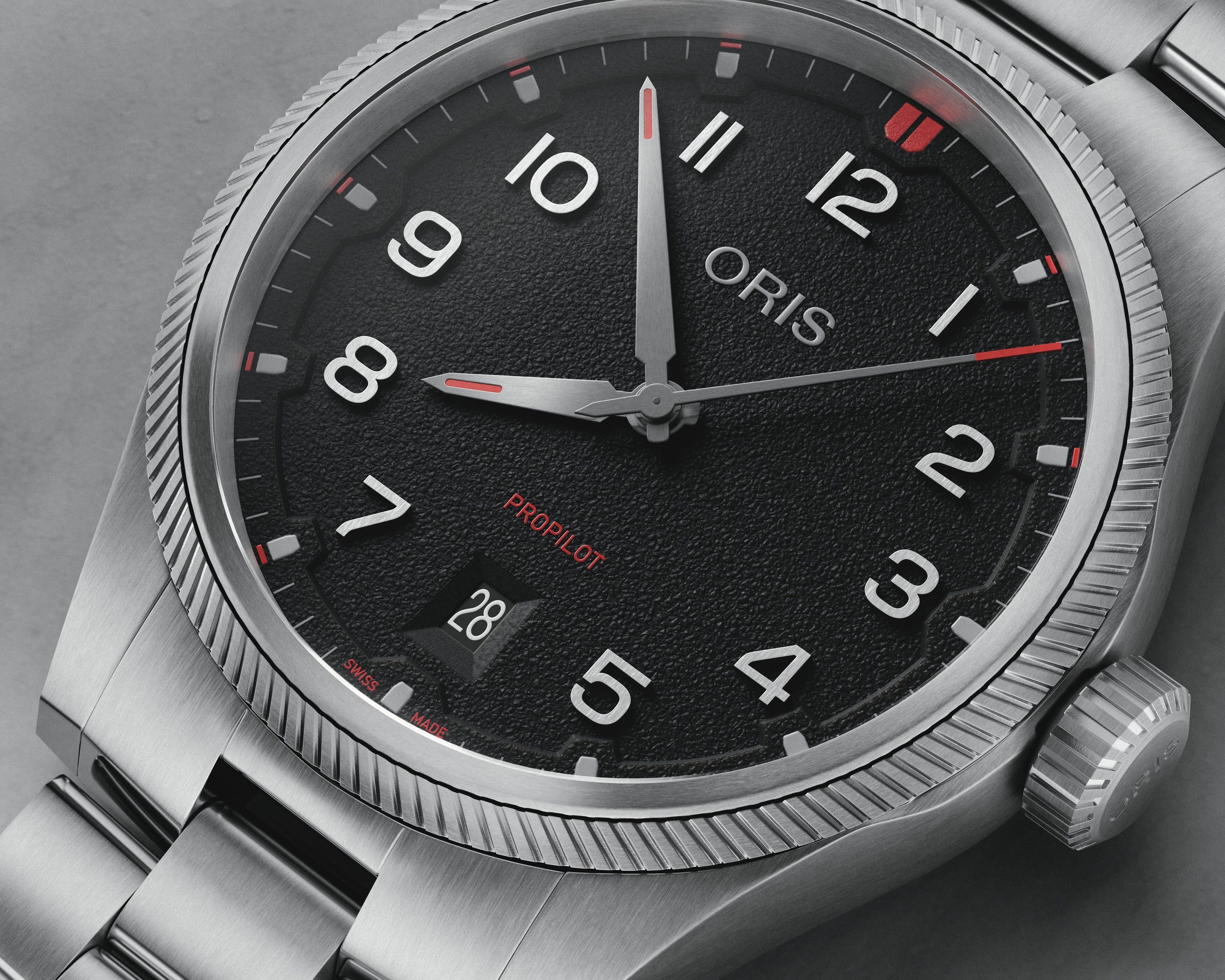 Oris ProPilot Date Herrenuhr 01 733 7805 4164-07 8 20 04LC
