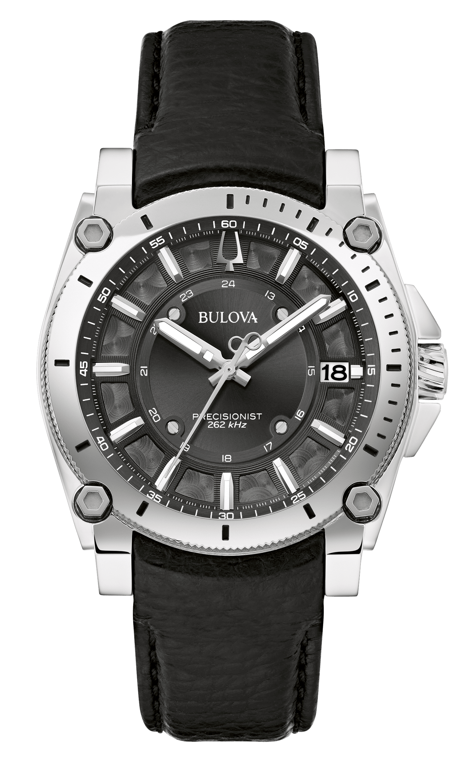 96B416_BULOVA_Precisionist-Icon_Front Bulova Icon Quarz  Precisionist Herrenuhr 96B416