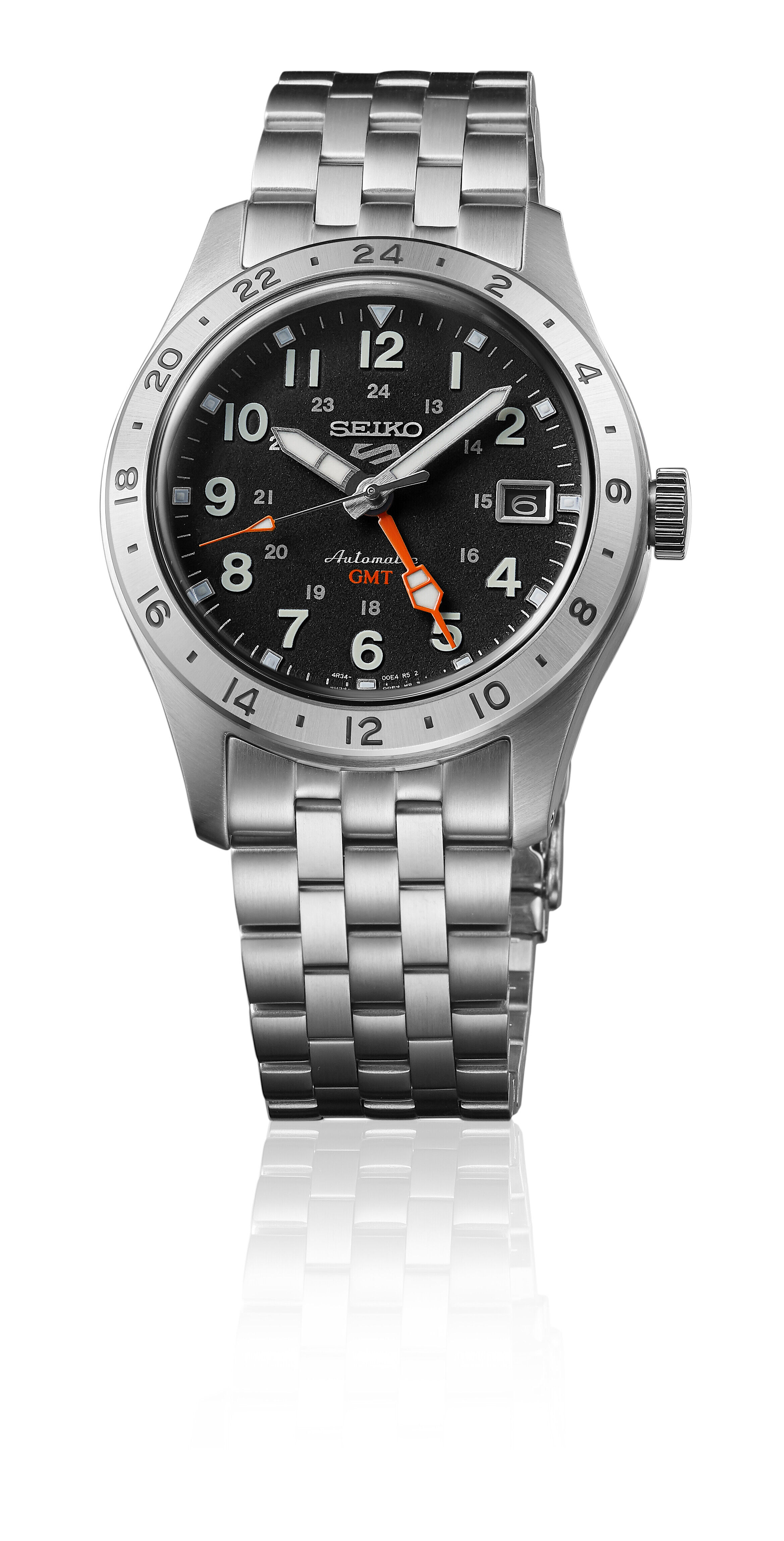 Seiko SSK023K1 5 Sports GMT Field Sports Style Herrenuhr