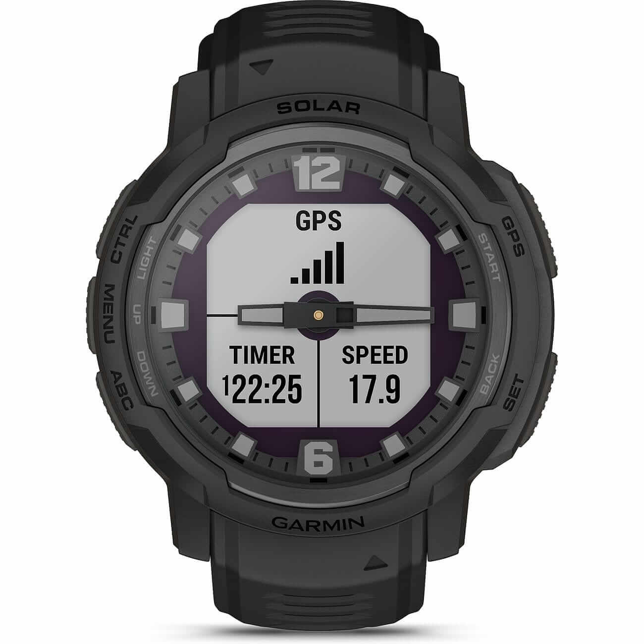 Garmin Instinct Crossover Solar Tactical Edition Schwarz Herrenuhr 010-02730-00